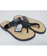 bebe Girls Sz Small 11/12 M (Y) Little Kid Girls Rhinestone Stud T-Strap... - $12.16 CAD