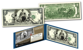 1890's Educational Series Neoclassical Designed New Legal Tender Modern $2 Bill - $13.98