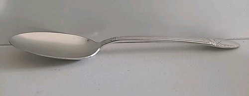 1847 Rogers Bros FIRST LOVE International Silver Plate Solid Serving Spoon - $9.99