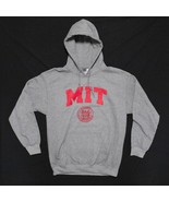 MIT Massachusettes Institute of Technology Hoodie Hooded Sweatshirt Gray... - £18.44 GBP