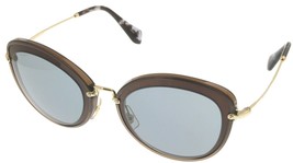 Miu Miu Sunglasses Women Brown Cat Eye MU 50RS UFB-9L1 - £171.15 GBP