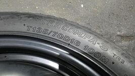 Wheel 16x4 Steel Compact Spare Fits 03-08 FORESTER 75929 image 4