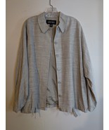 Vintage 80&#39;s Linda Allard Bomber Jacket Grey Size 12 - $470.41 MXN