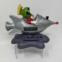 Vintage Westclox Marvin The Martian Rocket Alarm Clock Working Pre-Owned - £18.49 GBP