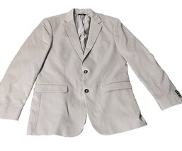 Banana Republic LINEN Blend Jacket Mens 42 Tan Blazer Sport Coat 2 Button - £28.68 GBP