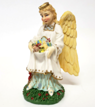 Angel Christmas Figurine Christkindl Germany The International Santa 4.5&quot; VTG - £3.97 GBP
