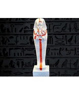 White Marble Egyptian model shabti (Ushabti) Statue, handmade marble sto... - $1,673.94 MXN