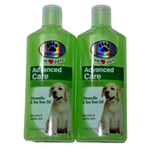 2 Pk Petcare Advanced Care Dog Shampoo Citronella &amp; Tea Tree Oil Nourish... - $23.99