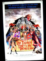 Dr. Tarr&#39;s Torture DUNGEON-1982-POSTER-CLAUDE Brook VG/FN - £54.27 GBP