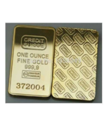 Credit Suisse Replica Gold Bar !!!~ - £11.75 GBP
