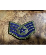 Pair Military Patch US Air Force BDU Blue Staff Sergeant E-5 FEMALE Pre-... - $92.94 MXN