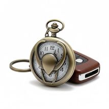 Loki Marvel Super Hero Vintage Quartz Pocket Keychain for Men &amp; Women - $23.76