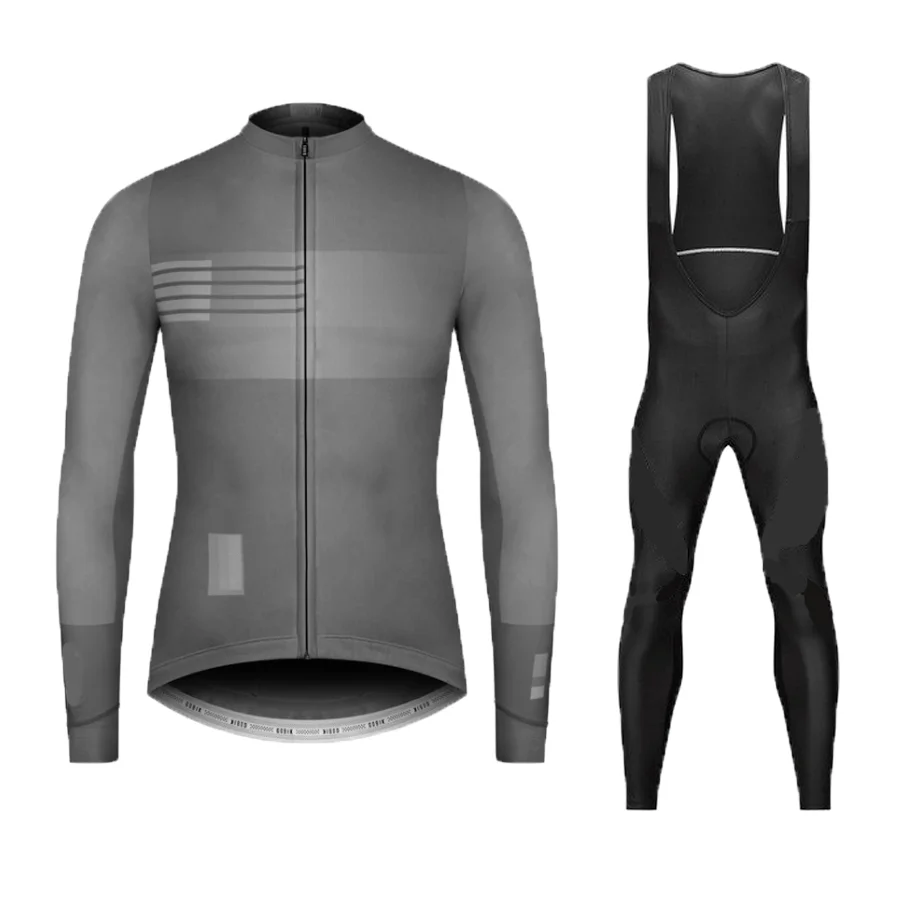Sporting Spring And Autumn Men&#39;s Long Sleeve Sporting Coat Cycling  Suit With Lo - £61.47 GBP