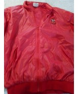 Vintage Desert Palm sportswear windbreaker jacket red Large Louisville C... - £4.13 GBP