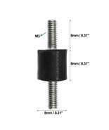 6 pcs M3 Auto Anti Vibration Rubber Isolator Damper 8x8mm Shock Absorb M... - $23.06 CAD