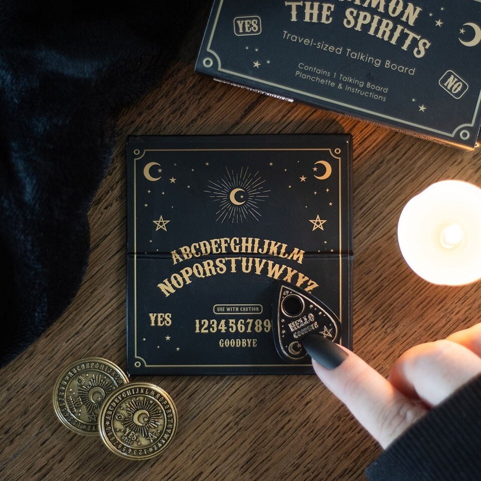 Mini Travel Talking Board Kit: Pocket-Sized Ouija Style Spirit Board for On-the- Item image 5