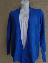 Melrose Chic Women 2X Fine Gauge Knit L/S Open Flyaway Cardigan Sweater ... - £13.18 GBP