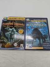 Lot Of (2) Big Fish PC Games Haunted Legends Shadow Wolf Mysteries - £19.05 GBP