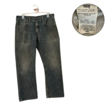 Levi’s 514 Men’s Jeans 32x27 Husky Straight Fit Gray Wash Denim - $21.78