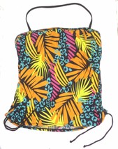 Clean Water Floral Print Bandeau Tankini Swimsuit Top w/Strap Size Small... - $44.99