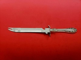 Rose by Wallace Sterling Silver Ham Slice Hollow Handle WS 11 1/2&quot; Custom Made - £55.37 GBP