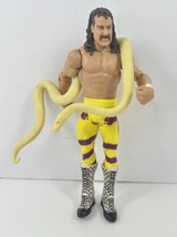 Jake The Snake Roberts with Snake 2011 Action Figure Mattel WWE Wrestlin... - £20.86 GBP