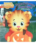 Happy Halloween, Daniel Tiger Lift-the-Flap Book Daniel Tiger&#39;s Neighbor... - £1.54 GBP