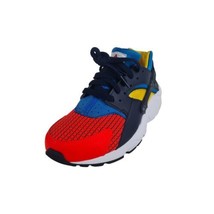 Nike Huarache Run Now GS BQ7096 600 Red Blue Sneakers Sport Size 3 Y = 4.5 Women - £69.77 GBP