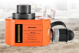 Bonvoisin 20T Hydraulic Cylinder Jack Porta Power, Cannot Retract Automa... - $109.99