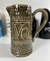 Vintage Seagrams VO. Canadian Rare green Decanter/Pitcher - $15.00