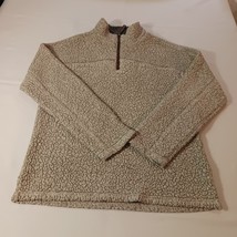 True Grit Men's Beige/Tan 1/4 Zip Pullover Sweater Jacket Size Medium Chest 43" image 11