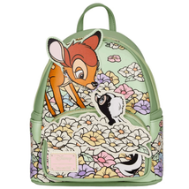 Loungefly Disney Bambi &amp; Flower Field Forest Scene Mini Backpack - £78.62 GBP