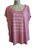 Jenni by Jennifer Moore Womens Intimates Sleepshirt, Small, Pink - $34.65