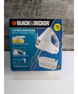 Black &amp; Decker 6 Speed Hand Mixer With Storage Case - $35.99