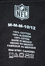 NFL Team Apparel Licensed Baltimore Ravens Youth Medium Black Gold Tee Shirt image 3