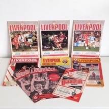 Liverpool FC Football Programmes, Vintage 1980s - 1990s, Bundle, Job Lot - £25.34 GBP