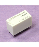 2pcs Meder Relay 24vdc DPDT, 150v @ 1.25 Amps TC24-K002 - €5,79 EUR