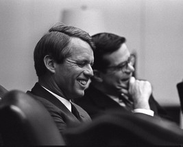 Robert F. Kennedy and JFK Adviser Ted Sorensen in Cabinet Room New 8x10 Photo - £7.10 GBP
