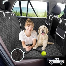 Truck Backseat Extender For Dogs, Hard Bottom Dog Back Seat Cover, 100% Waterpro - £62.54 GBP