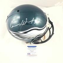 Carson Wentz Signed Full Size Helmet PSA/DNA Fanatics Philadelphia Eagle... - £278.89 GBP