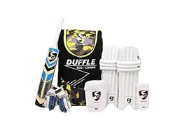 SG Full Cricket Kit With Duffle Bag: Full Size For Man (Adult), Nylon, M... - $360.00