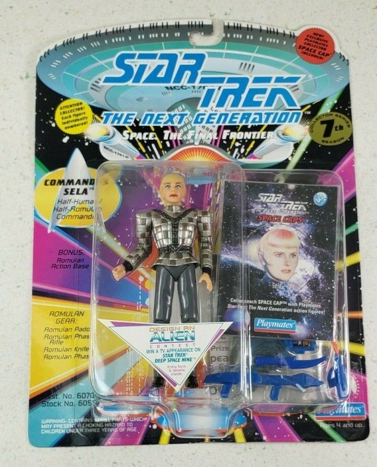 Primary image for  Vintage 1993 Playmates Star Trek Sela Action Figure The Next Generation New