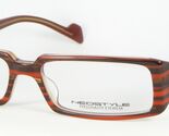 Nuevo NEOSTYLE COLLEGE 378 694 Marrón / Rojo Rayas Gafas 52-16-140mm - $84.14