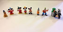 Vintage Disney Lot of 9  PVC Figures Mickey Minnie Goofy Pluto &amp; More - £17.26 GBP