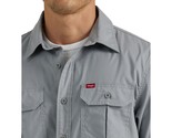 Wrangler® Men&#39;s Relaxed Fit Short Sleeve Twill Shirt, Sharksin Size 3XL - $22.76