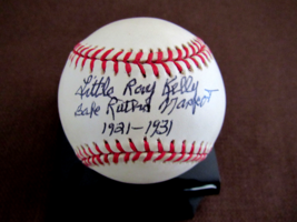 Babe Ruth&#39;s Mascot Little Ray Kelly 1921-1931 Yankees Signed Auto Baseball Jsa - £949.62 GBP