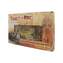 Ticket to Ride North American Open Tour Ingot Card Limited Edition Collectible - $39.99