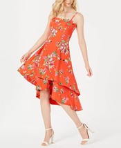 New Vince Camuto Red Floral Fit And Flare Dress Size 14 $134 - £68.14 GBP