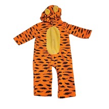 Tiger Tigger Fleece Costume Size 24 Months Halloween Costume Hood Tail Warm - £11.66 GBP