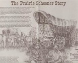 The Prairie Schooner Steak House Placemat Park Blvd Ogden Utah 1990 - £7.84 GBP